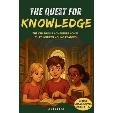 The Quest for Knowledge: An Adventure Chapter Book for Kids Ages 8-12, a Middle Grade Story About Curiosity, Learning, Friendship and Discovery
