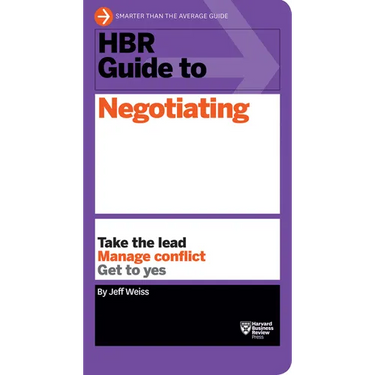 HBR Guide to Negotiating