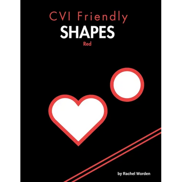 CVI Friendly Shapes; Red