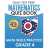 OHIO TEST PREP Mathematics Quiz Book Math Skills Practice Grade 4: Preparation for Ohio's State Tests for Mathematics
