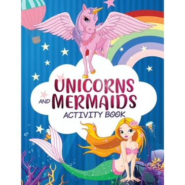 Mermaid Unicorn Activity Workbook