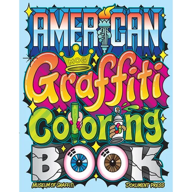 American Graffiti Coloring Book
