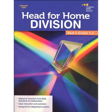 Head For Home Math Skills: Division, Book 2