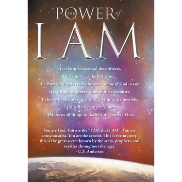 The Power of I AM: 1st Hardcover Edition