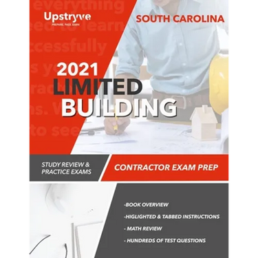 2021 South Carolina Limited Building Contractor Exam Prep: Study Review & Practice Exams
