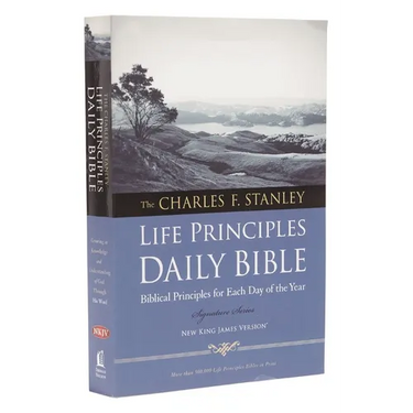 Charles F. Stanley Life Principles Daily Bible-NKJV