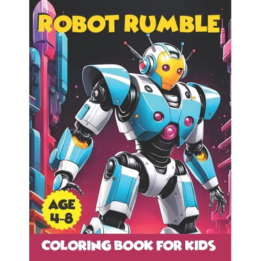 Robot Rumble: Unleash Your Imagination in a World of Mechanical Marvels - 100 Exciting Pages of Robot Rumble Fun
