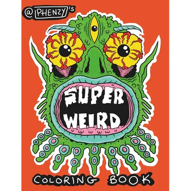 Super Weird Coloring Book