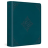 ESV Journaling Bible (Trutone, Deep Teal, Fleur-De-Lis Design)