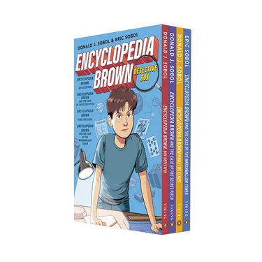 Encyclopedia Brown Detective Box Set (4-Book Box Set)