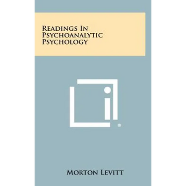 Readings in Psychoanalytic Psychology