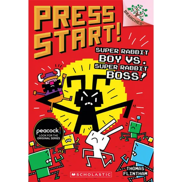 Super Rabbit Boy vs. Super Rabbit Boss!: A Branches Book (Press Start! #4): Volume 4