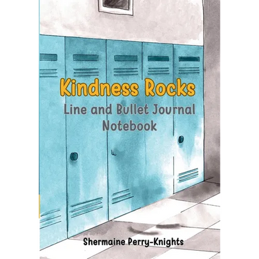 Kindness Rocks: Line and Bullet Journal Notebook