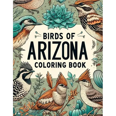 Birds of Arizona Coloring Book