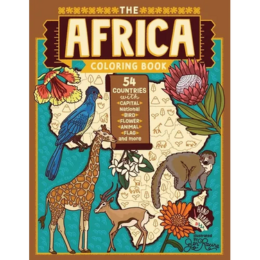 The Africa Coloring Book