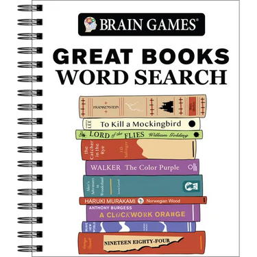 Brain Games - Great Books Word Search