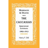 Marriages and Deaths from the Caucasian, Shreveport, Louisiana, 1903-1913
