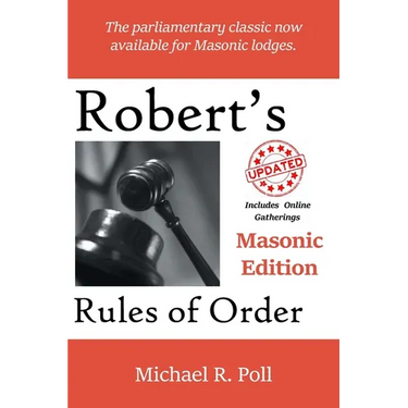 Robert's Rules of Order: Masonic Edition