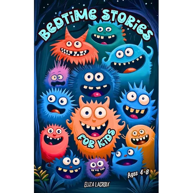 Bedtime Stories for Kids Ages 4-8: Funny and Cute Monster Tales About Friendship, with Educational Life Lessons about Kindness, Compassion, Courage an