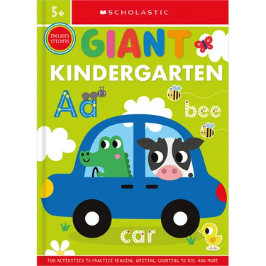 Giant Kindergarten Workbook: Scholastic Early Learners (Giant Workbook)