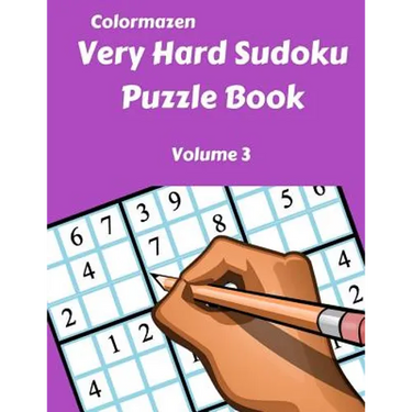 Very Hard Sudoku Puzzle Book Volume 3