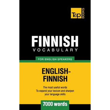 Finnish vocabulary for English speakers - 7000 words