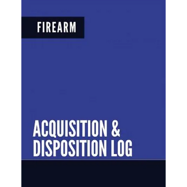 Firearm Acquisition & Disposition Log: Extra Large - Pages 150