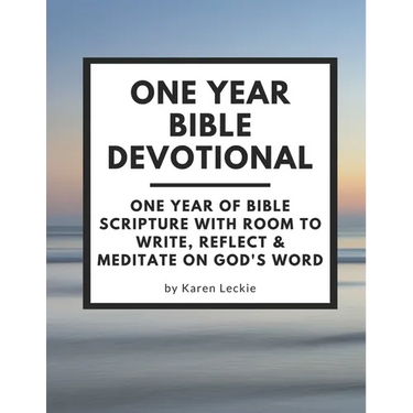 One Year Bible Devotional: One Year of Bible Scripture wtih room to Write, Reflect & Meditate on God's Word