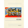 Vintage Lined Notebook Greetings from Wilkes-Barre, Pennsylvania