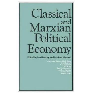 Classical and Marxian Political Economy: Essays in Honour of Ronald L. Meek