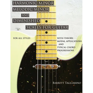 Harmonic Minor, Melodic Minor, and Diminished Scales for Guitar