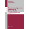 Requirements Engineering: Foundation for Software Quality: 16th International Working Conference, Refsq 2010, Essen, Germany, June 30-July 2, 2010. Pr