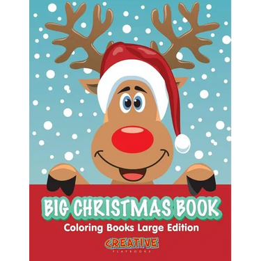Big Christmas Book Coloring Books Large Edition