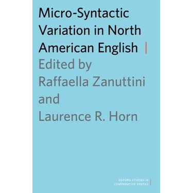 Micro-Syntactic Variation in North American English