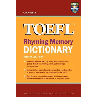 Columbia TOEFL Rhyming Memory Dictionary
