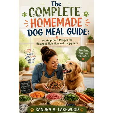 The Complete Homemade Dog Meal Guide: Vet-Approved Recipes for Nutrition and Happy Pets