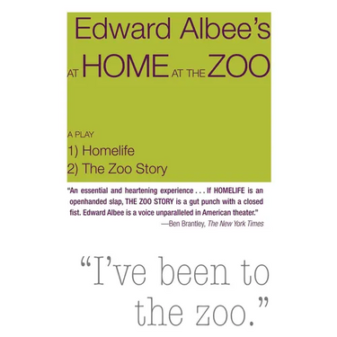 At Home at the Zoo: Homelife and the Zoo Story: Two Plays