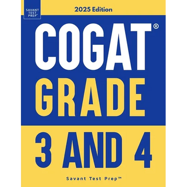 COGAT Grade 3 and 4: Two Practice Tests - Level 9 and 10