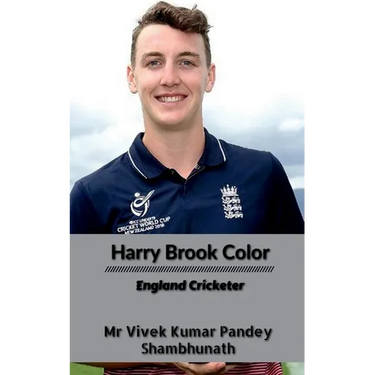 Harry Brook Color: England Cricketer