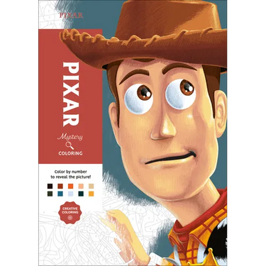 Disney Mystery Coloring: Pixar: A Color by Number Book
