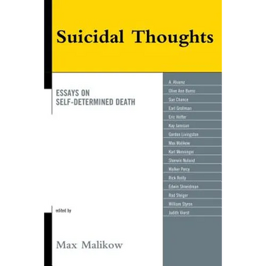 Suicidal Thoughts: Essays on Self-Determined Death