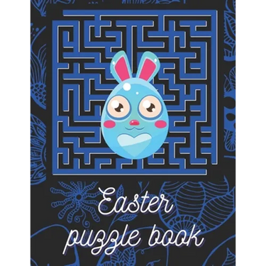 Easter puzzle book: Easter maze puzzles for kids 8-12 100 challenging and fun mazes