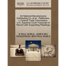 Art National Manufacturers Distributing Co. Et Al., Petitioners, V. Federal Trade Commission. U.S. Supreme Court Transcript of Record with Supporting