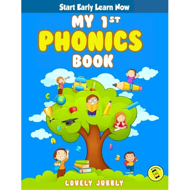 My 1st Phonics Book with Audio: First book in the series, for ages 4-6, over 100 pages of Phonics Lessons including sight words, letter sounds and let