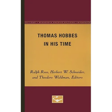 Thomas Hobbes in His Time