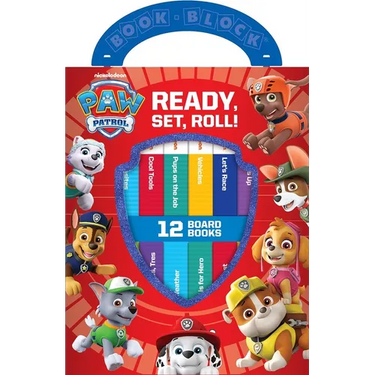 Nickelodeon Paw Patrol: Ready, Set, Roll! 12 Board Books