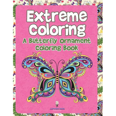 Extreme Coloring: A Butterfly Ornament Coloring Book