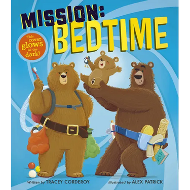 Mission: Bedtime: This Cover Glows in the Dark!