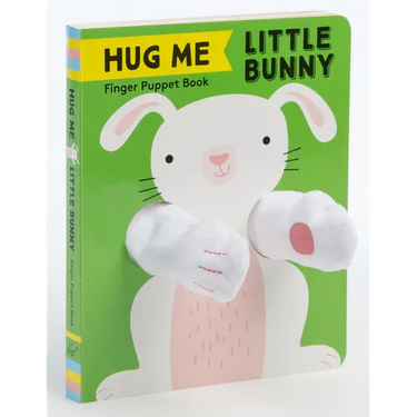 Hug Me Little Bunny: Finger Puppet Book: (Finger Puppet Books, Baby Board Books, Sensory Books, Bunny Books for Babies, Touch and Feel Books)