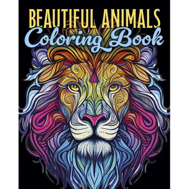 Beautiful Animals Coloring Book
